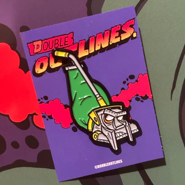 A colorful comic-style poster with the title '3 Drees Old Lines'.