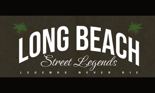 White text logo on black background reading 'Long Beach Street Legends.'